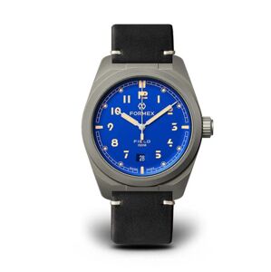 Formex Field Automatic Earth Blue Limited Series Nylon-Velcro Blue Strap 0660.1.6539.711