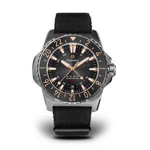Formex Reef GMT Automatic Chronometer Black Dial with Rose Gold