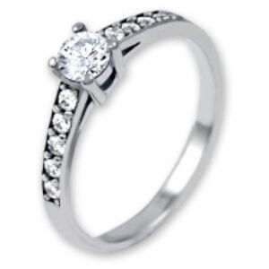 Brilio Dámský prsten s krystaly 229 001 00668 07 57 mm