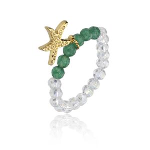 Emily Westwood Korálkový prsten s mořskou hvězdicí Rosalie EWR23036G