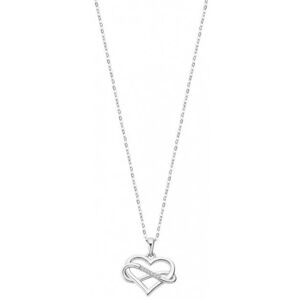 Lotus Silver Něžný stříbrný náhrdelník Nekonečná láska LP3307-1/1