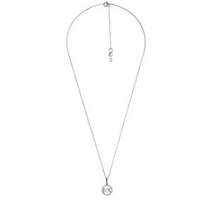 Michael Kors Stříbrný náhrdelník s třpytivým přívěskem MKC1108AN040 (řetízek, přívěsek)