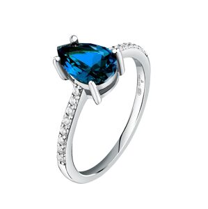 Morellato Elegantní stříbrný prsten se zirkony Tesori SAIW2040 50 mm